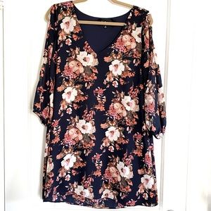Lulu’s Shifting Dears Floral Dress